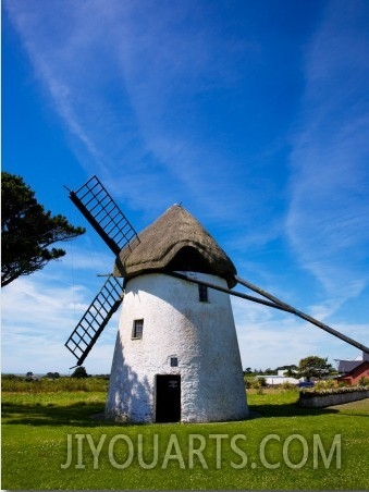 Thatched Windmill, Tacumshane, County Wexford, Ireland