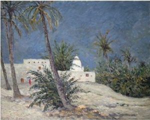 Le Marabout de Bou Chagroune, Sahara, 1913