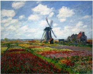 A Field of Tulips in Holland, 1886