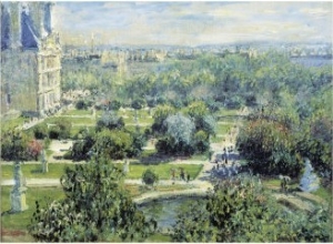 View of the Tuileries Gardens