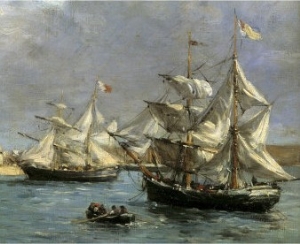 The Port of Camaret, c.1872