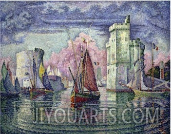 The Port of la Rochelle, c.1921