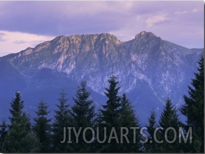 Mount Giewont and Zakopane, Tatra Mountains, Poland, Europe