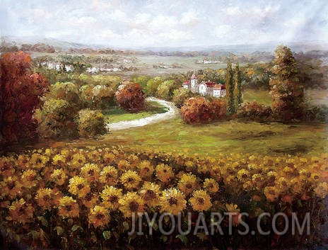 Landscape Oil Painting 100% Handmade Museum Quality0003