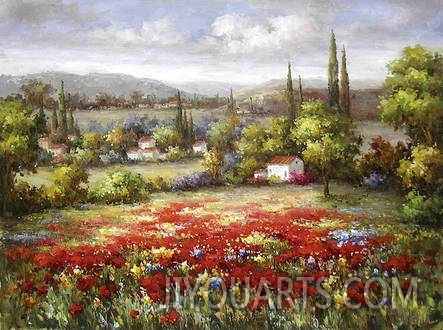 Landscape Oil Painting 100% Handmade Museum Quality0006