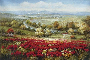 Landscape Oil Painting 100% Handmade Museum Quality0007