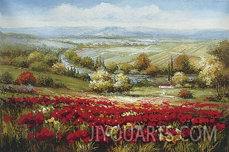 Landscape Oil Painting 100% Handmade Museum Quality0007