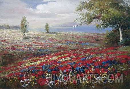 Landscape Oil Painting 100% Handmade Museum Quality0009