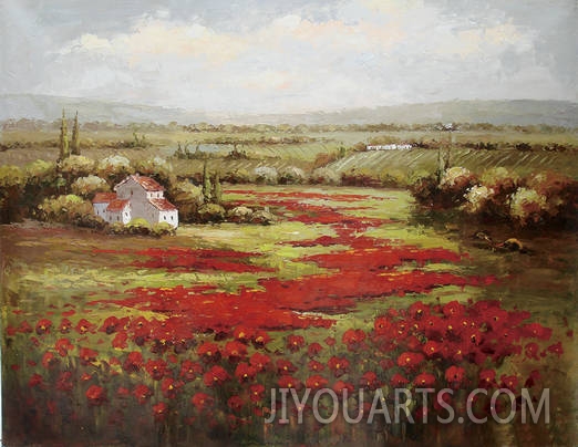 Landscape Oil Painting 100% Handmade Museum Quality0011