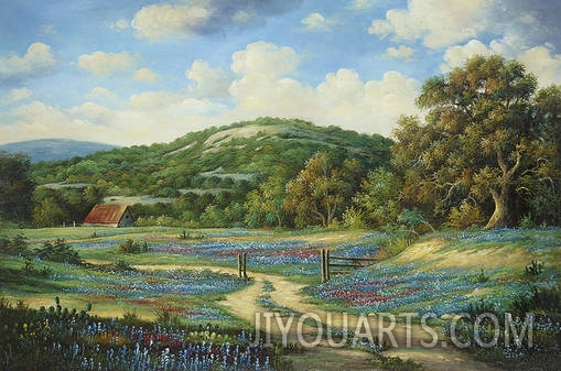Landscape Oil Painting 100% Handmade Museum Quality0015