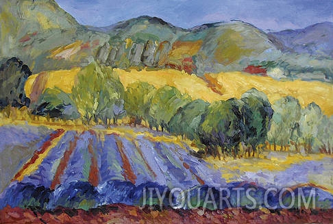 Landscape Oil Painting 100% Handmade Museum Quality0016