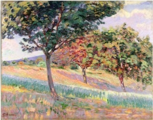 Orchard at St. Cheron, 1893