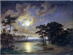 Holstein Sea   Moonlight, 1847