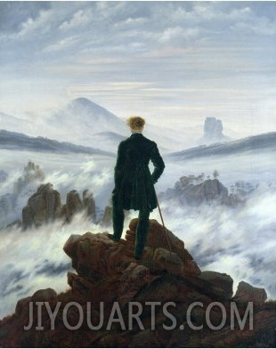 The Wanderer Above the Sea of Fog, 1818