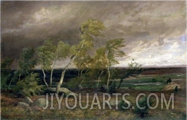 The Heath in a Storm, 1896