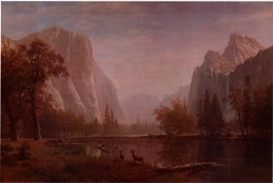 Lake in Yosemite Valley
