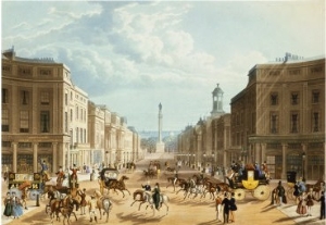 Lower Regent Street, Published by Ackermann, circa 1835