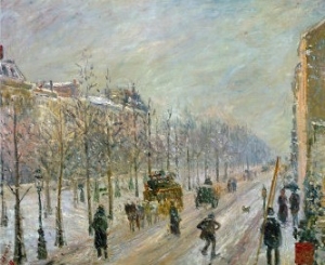 The Outer Boulevards Snow, 1879