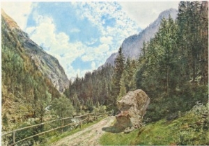 The Valley Anlauftal near Gastein, Salzburg