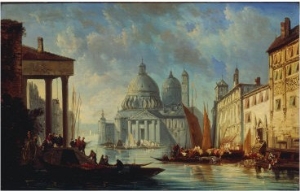 AA Capriccio View of Venice, 1858