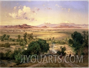 The Valley of Mexico from the Low Ridge of Tacubaya, 1894