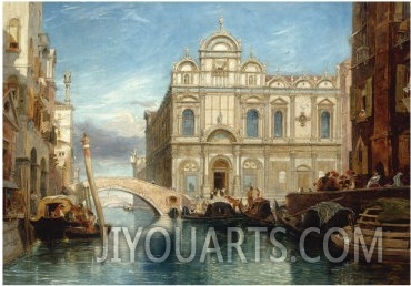 Scuola di San Marco, Venice, 1860