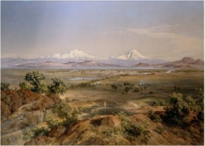 View of Mexico valley, 1901