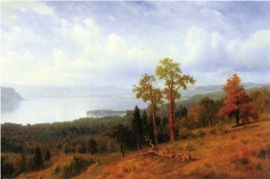 View of The Hudson River Valley