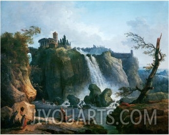 La Cascade De Tivoli, the Waterfall at Tivoli