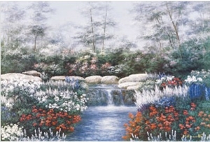 Spring Waterfall