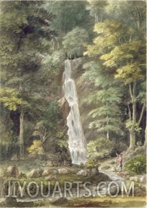 The Cascade Waterfall at Hestercombe Gardens