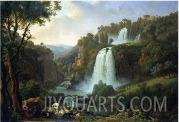 The Falls of Tivoli, 1822