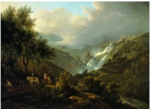 The Small Waterfalls Nearby Tivoli
