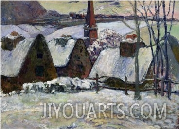 Breton Village under Snow, 1894