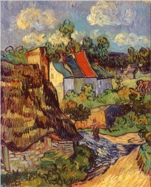 Houses at Auvers, c.1890