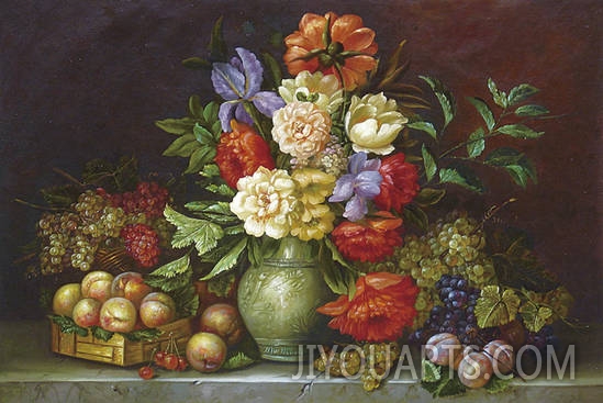 classical flower oil painting 0000