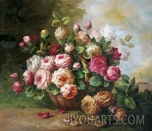 classical flower oil painting 0003
