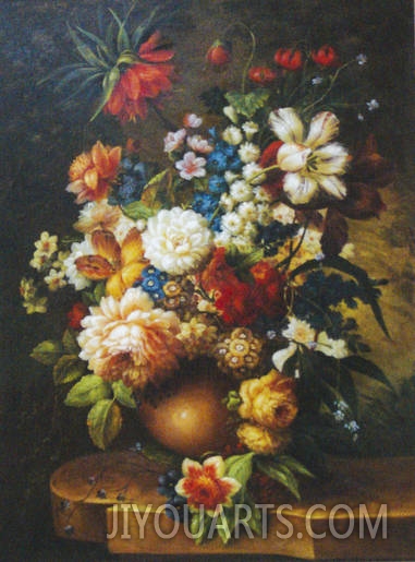 classical flower oil painting 0011