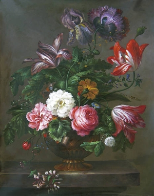 classical flower oil painting 0017