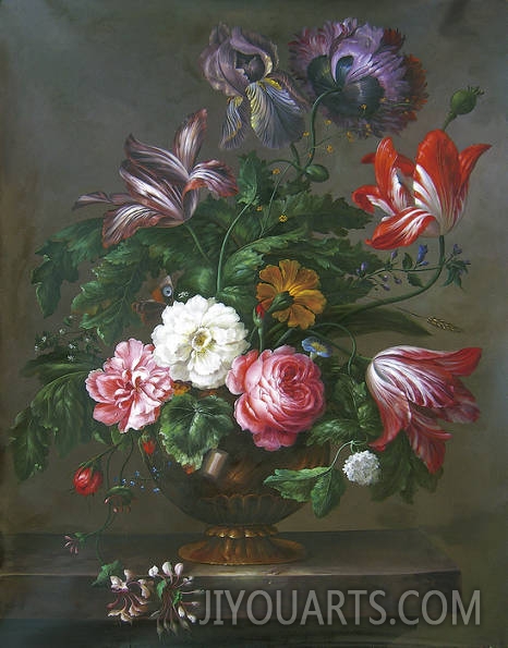 classical flower oil painting 0017
