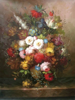 classical flower oil painting 0021