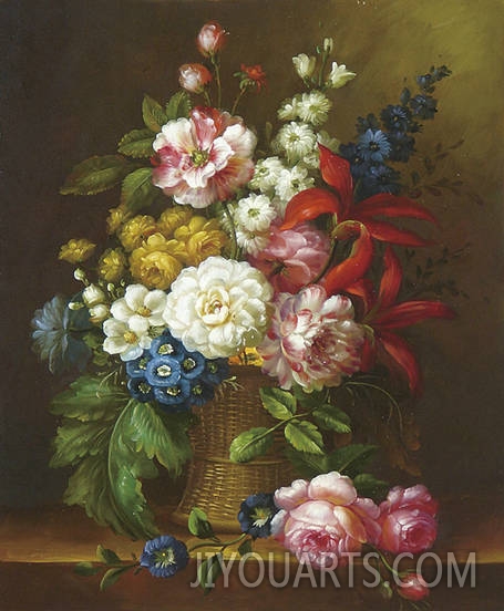 classical flower oil painting 0023