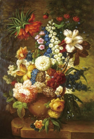 classical flower oil painting 0024