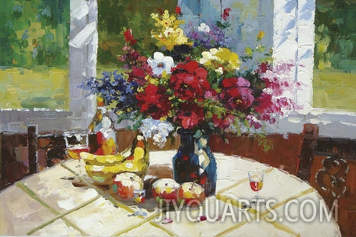 modern flower oil painting 0005