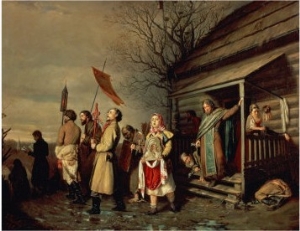 Easter Procession, 1861