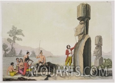 Island Monument, from Captain Cook