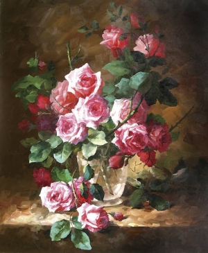 modern flower oil painting 0019