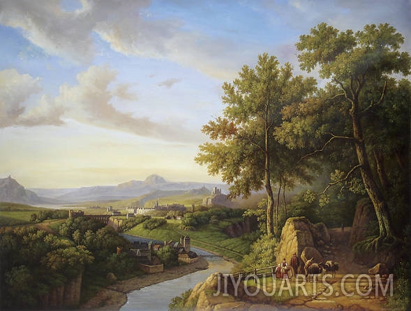 Landscape Oil Painting 100% Handmade Museum Quality0035