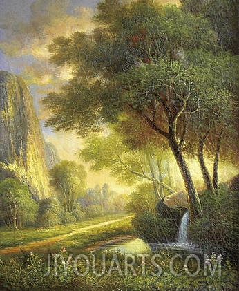 Landscape Oil Painting 100% Handmade Museum Quality0046