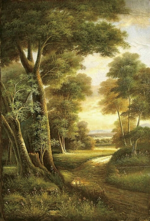Landscape Oil Painting 100% Handmade Museum Quality0048